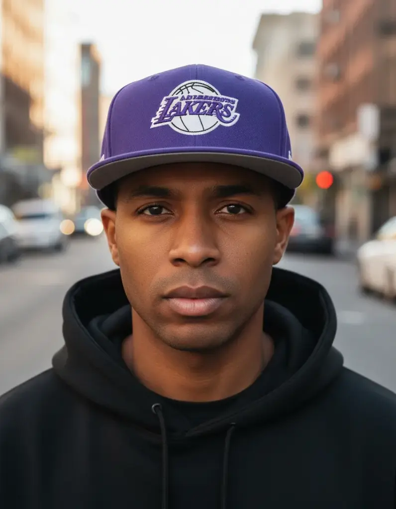 Gorra Mitchell & Ness Lakers Team Ground 2.0