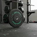 ​Par de Discos Bumper Hi-Temp Wod Pro 15 lbs