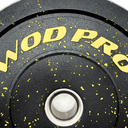 ​Par de Discos Bumper Hi-Temp Wod Pro 25 lbs