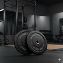 ​Par de Discos Bumper Hi-Temp Wod Pro 10 lbs
