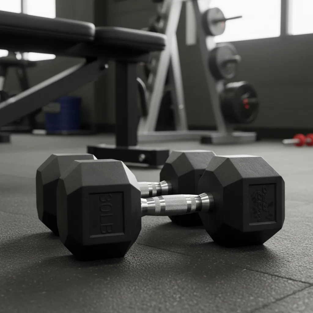 Par de Mancuernas Hexagonales Wod Pro 30 Lbs