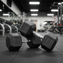 Par de Mancuernas Hexagonales Wod Pro 60 Lbs