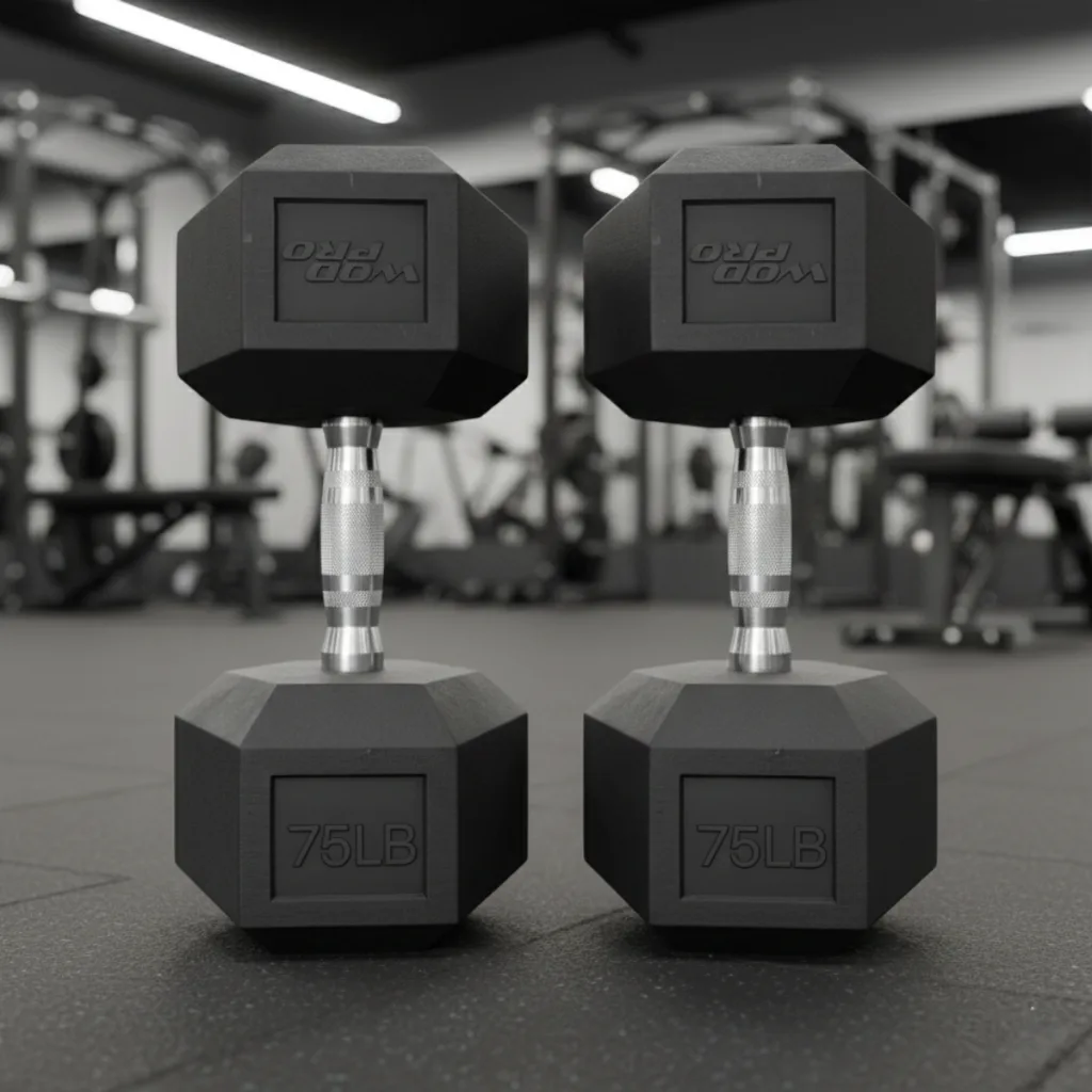Par de Mancuernas Hexagonales Wod Pro 75 Lbs
