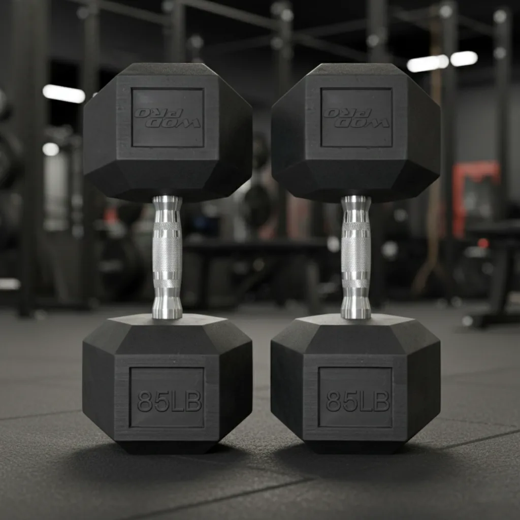 Par de Mancuernas Hexagonales Wod Pro 85 Lbs