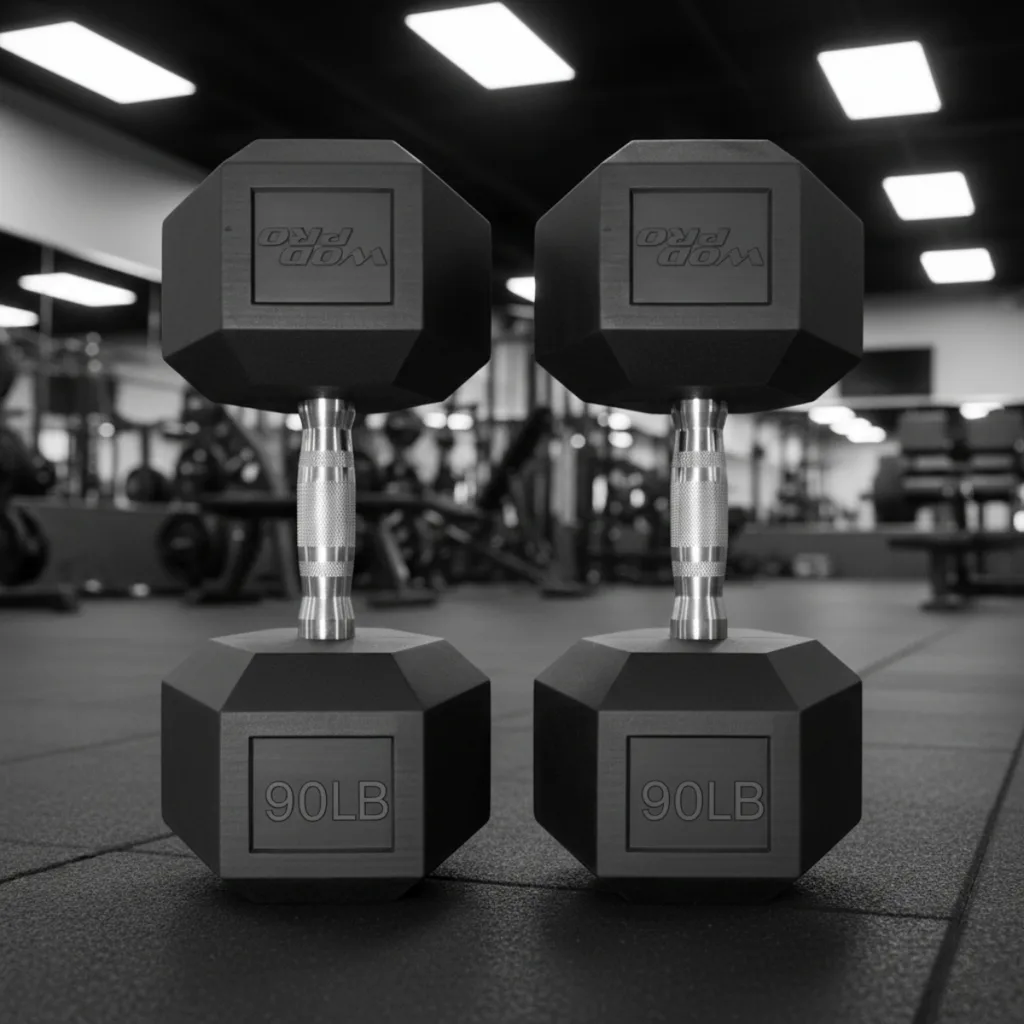 Par de Mancuernas Hexagonales Wod Pro 90 Lbs