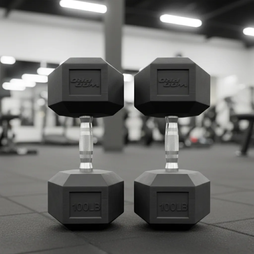 Par de Mancuernas Hexagonales Wod Pro 100 Lbs