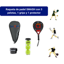 Set de  Raqueta de Padel SMASH.webp