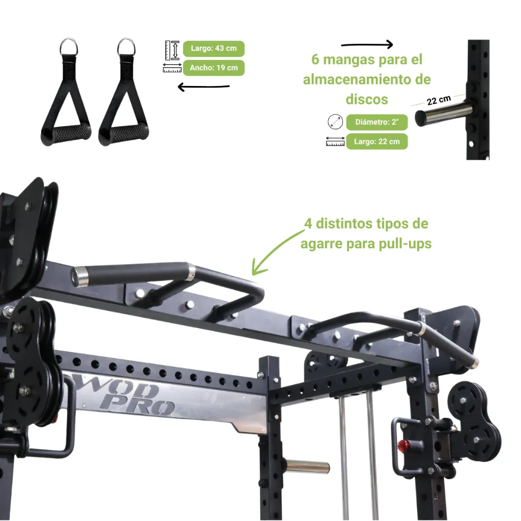 Estación de entrenamiento Wod Pro con peso integrado (2).webp