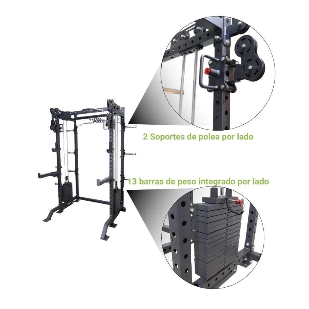 Estación de entrenamiento Wod Pro con peso integrado (4).webp