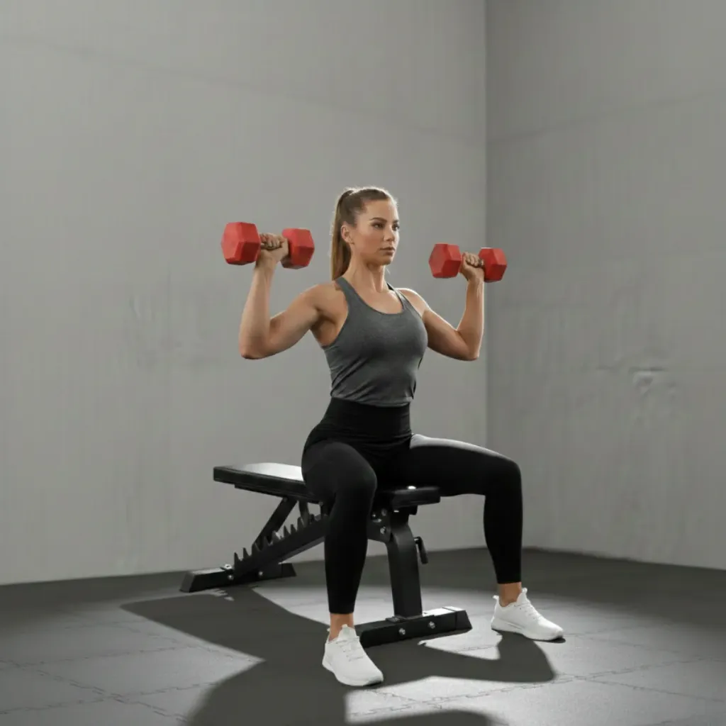 Mancuernas Rojas Hexagonales.webp