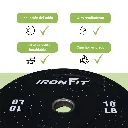 Par de Discos Bumper Hi Temp IronFit de 10 Lbs (4).webp