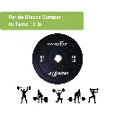 Par de Discos Bumper Hi Temp IronFit de 10 Lbs (2).webp