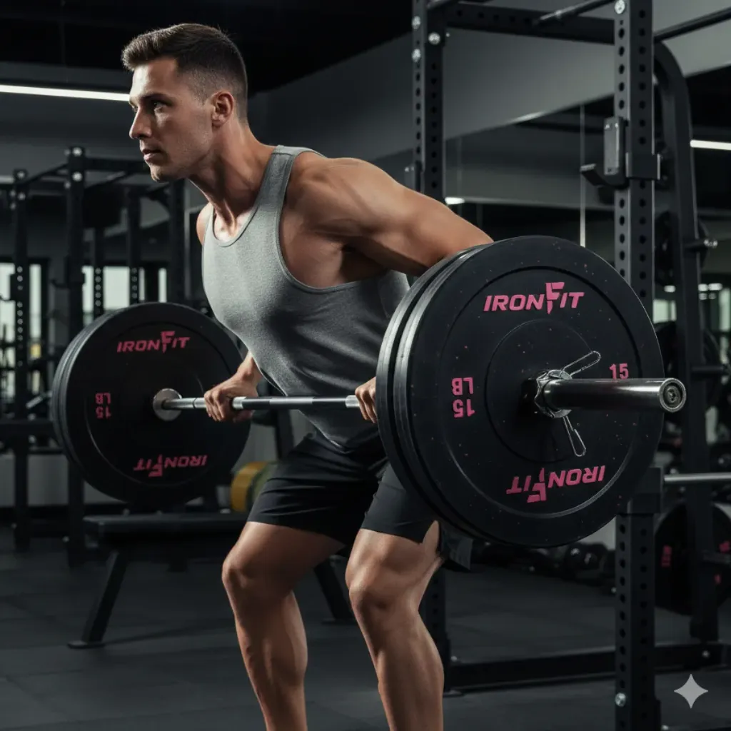 Par de Discos Bumper Hi Temp IronFit de 15 Lbs 8.webp