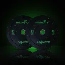 Par de Discos Bumper Hi Temp IronFit de 25 Lbs 4.webp