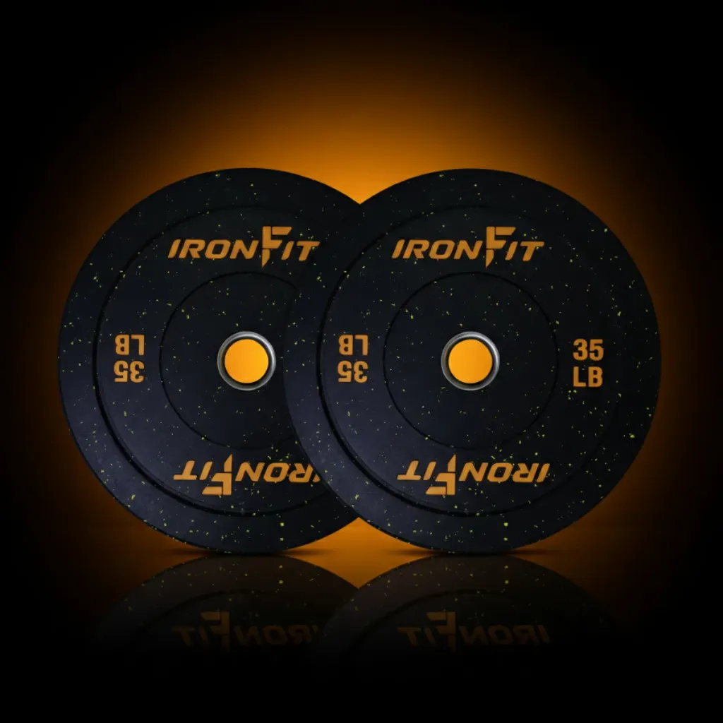 Par de Discos Bumper Hi Temp IronFit de 35 Lbs 3.webp