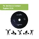 Par Discos Bumper Rígidos IronFit 25 lb.webp
