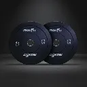 Par Discos Bumper Rígidos IronFit 45 lb (5).webp