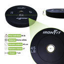 Par Discos Bumper Rígidos IronFit 45 lb.png