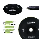 Par Discos Bumper Rígidos 15 lb IronFit  (3).webp