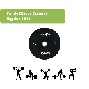 Par Discos Bumper Rígidos 15 lb IronFit  (2).webp