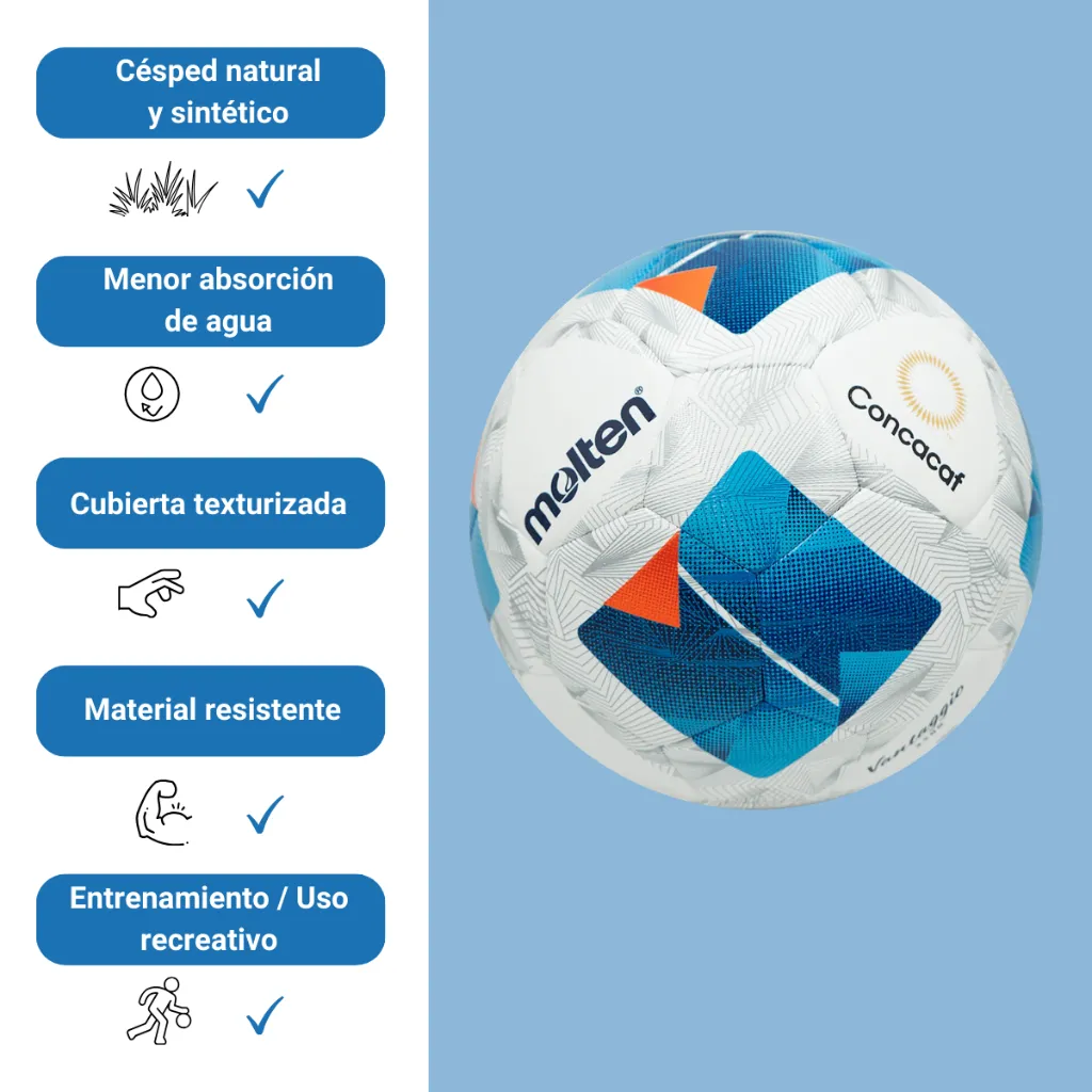 Balón de Fútbol Molten Vantaggio F4N3101 #4 Híbrido (4).webp