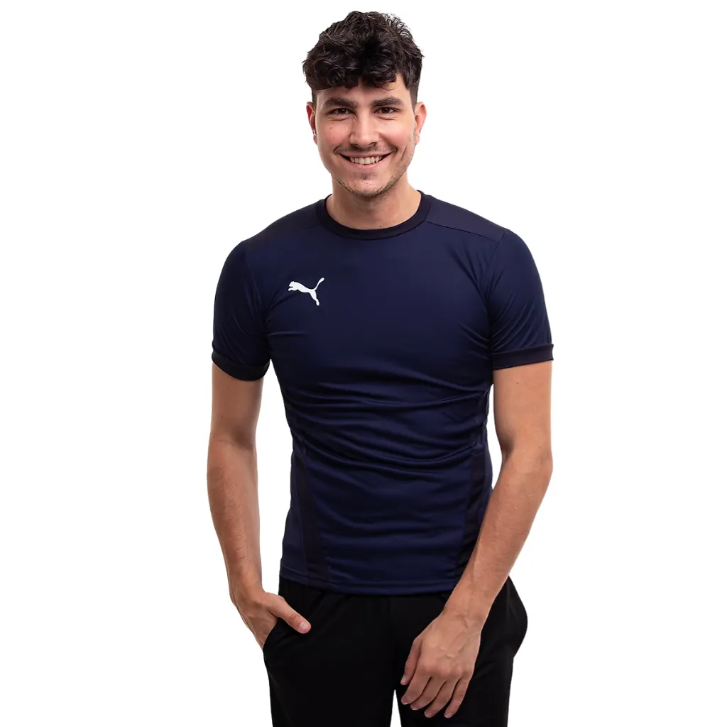 Playera Puma TeamGOAL 23 Para Hombre Azul (3).webp
