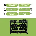 Rack Horizontal Wod Pro de 3 Niveles para 10 Pares de Mancuernas (5).webp