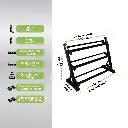 Rack Horizontal Wod Pro de 3 Niveles para 10 Pares de Mancuernas (3).webp