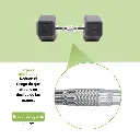 Mancuernas Hexagonales IronFit 12 lb (4).webp