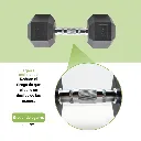 Mancuernas Hexagonales IronFit 20 lb (4).webp