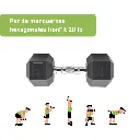 Mancuernas Hexagonales IronFit 20 lb (2).webp