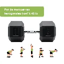 Mancuernas Hexagonales IronFit 45 lb (2).webp