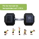 Mancuernas Hexagonales IronFit 50 lb (2).webp