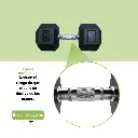 Mancuernas Hexagonales IronFit 50 lb (4).webp