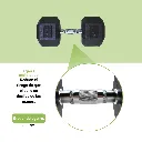 Mancuernas Hexagonales IronFit 65 lb (4).webp