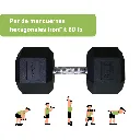 Mancuernas Hexagonales IronFit 80 lb (2).webp