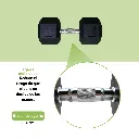 Mancuernas Hexagonales IronFit 100 lb (4).webp