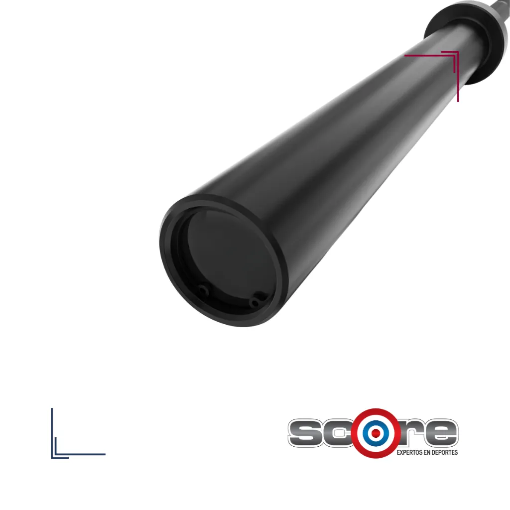 Barra Olímpica con Rodamientos Sellada IronFit 20 kg 2.2 m 1000 lb Negro 4.webp