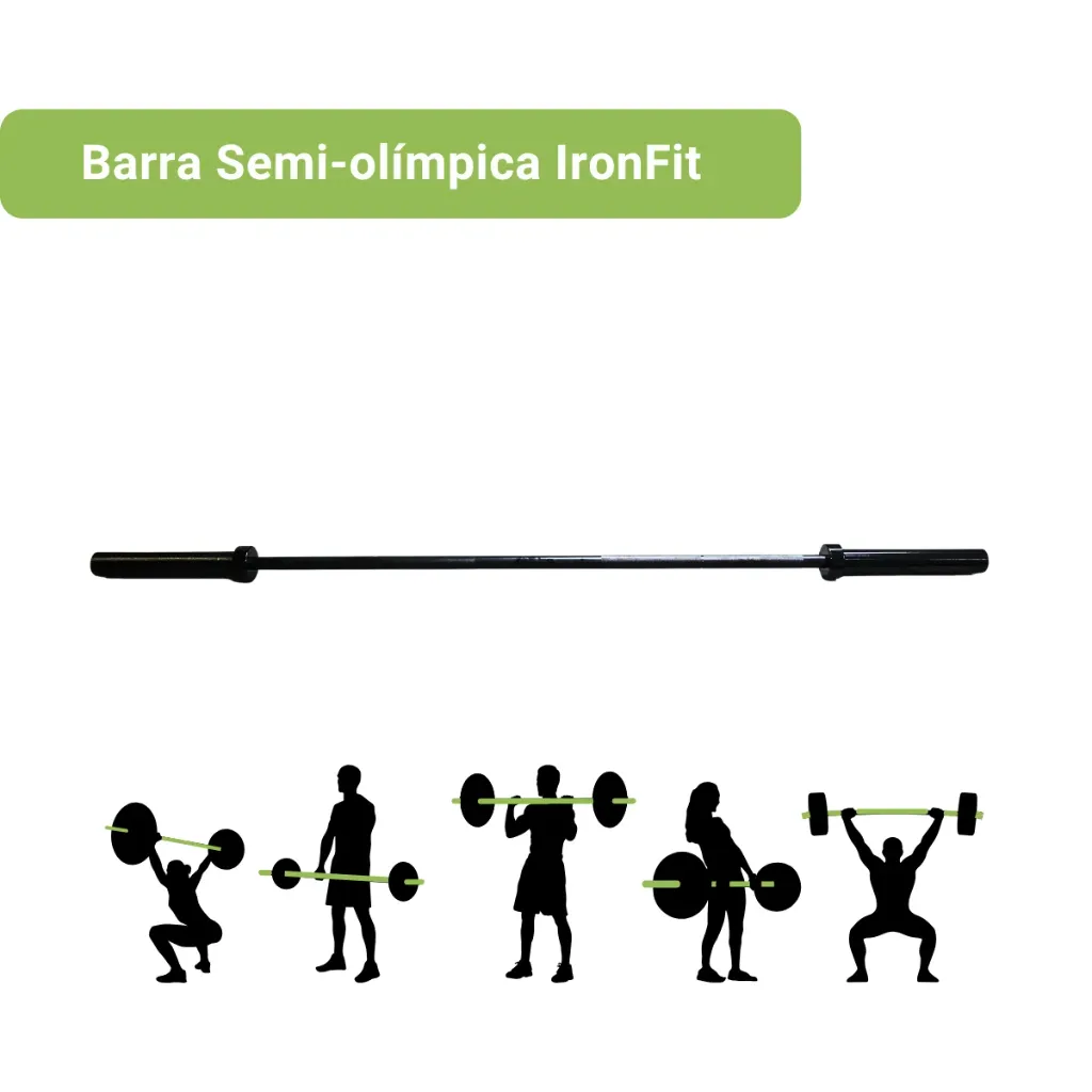 Barra Semi-olímpica IronFit Sin Bujes (9).webp