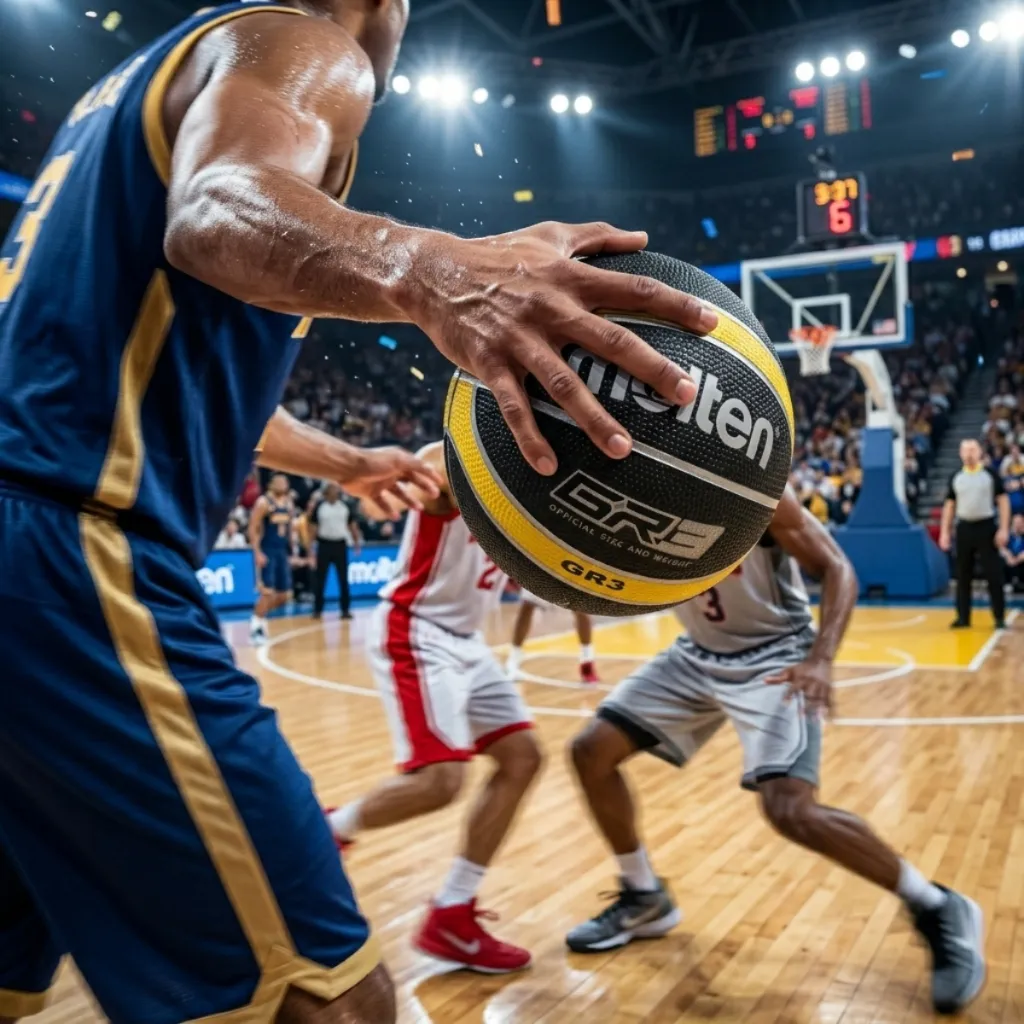 Balón de Baloncesto Molten BGR3 Giugiaro (6).webp