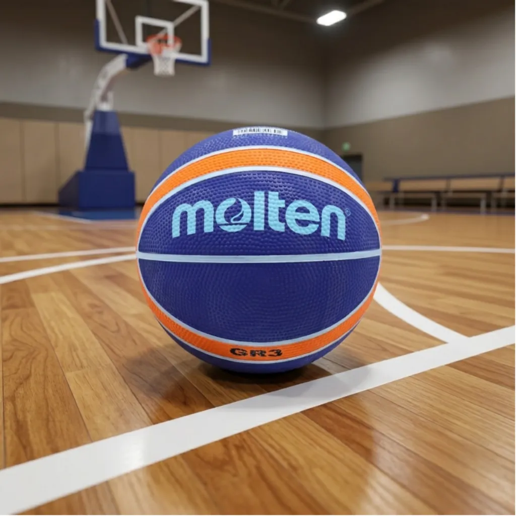 Balón de Baloncesto Molten BGR3 Azul_Naranja (5).webp