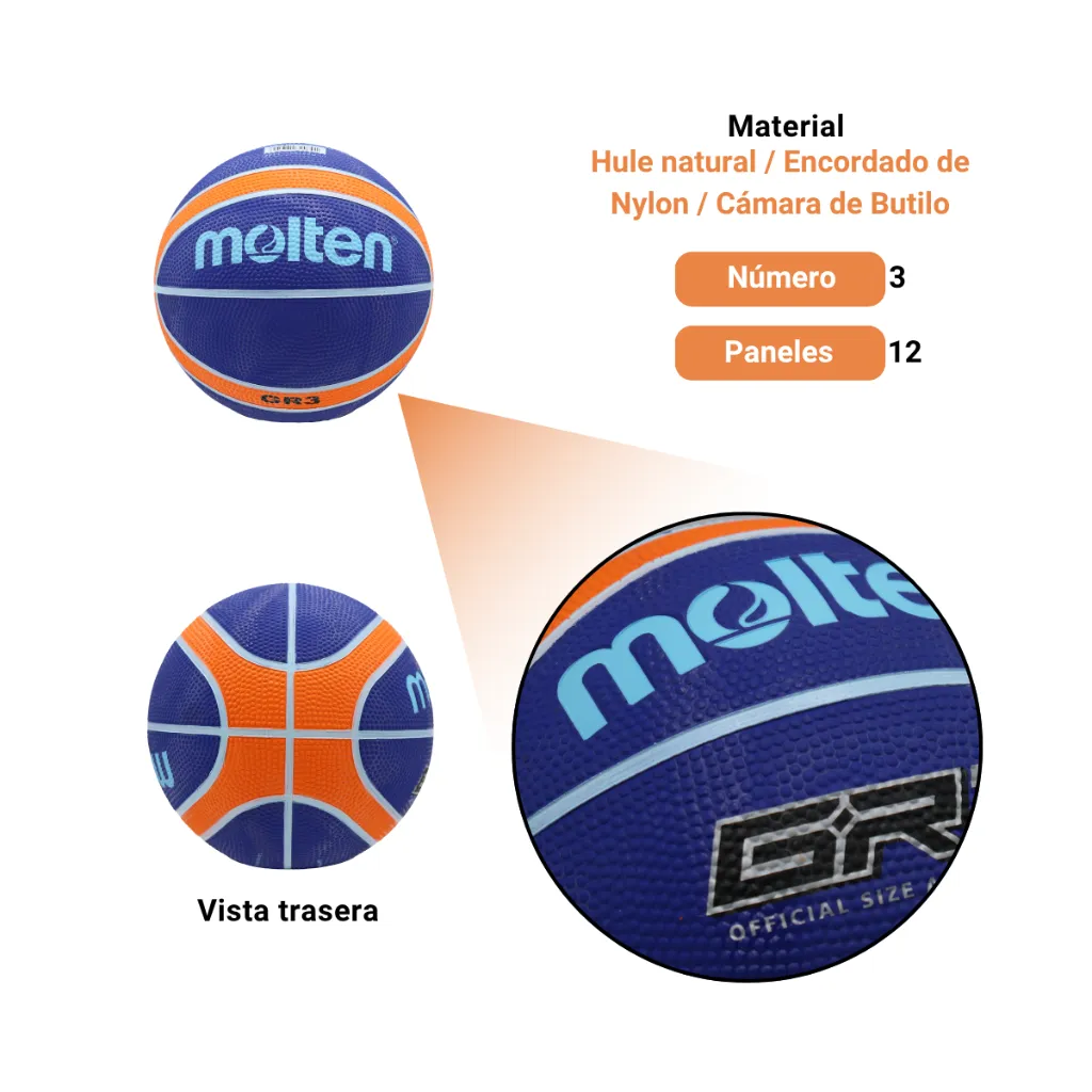 Balón de Baloncesto Molten BGR3 Azul_Naranja (3).webp