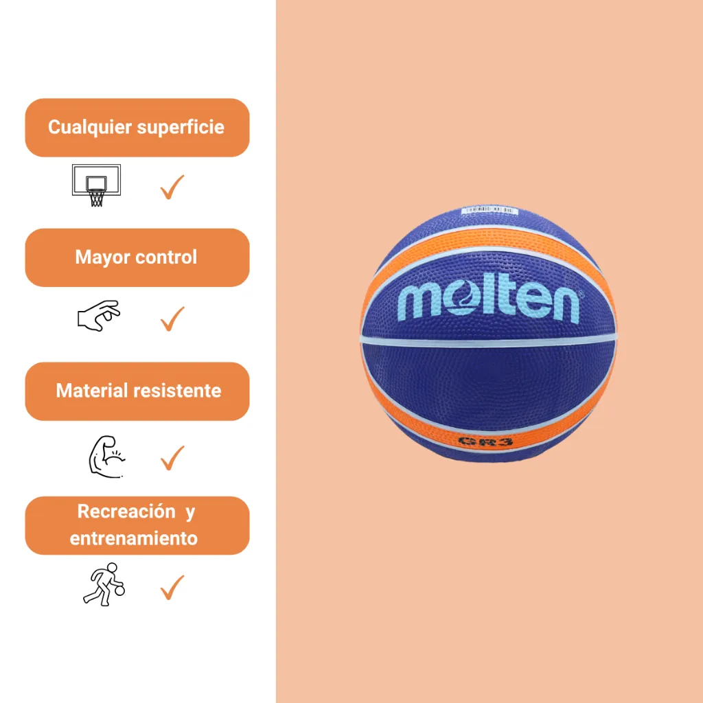 Balón de Baloncesto Molten BGR3 Azul_Naranja (4).webp