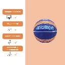 Balón de Baloncesto Molten BGR3 Azul_Naranja (4).webp