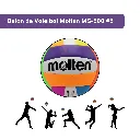 Balón de Voleibol Molten MS-500 #5 Neón (2).webp
