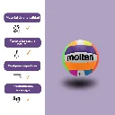 Balón de Voleibol Molten MS-500 #5 Neón (4).webp