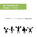 Barra Recta Wod Pro Estándar 1_ 1.5 mts (2).webp