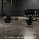 Barra Olímpica IronFit con Rodamientos y Bujes Sellada 2.2 m 20 kg 1200 lb Negra (6).webp