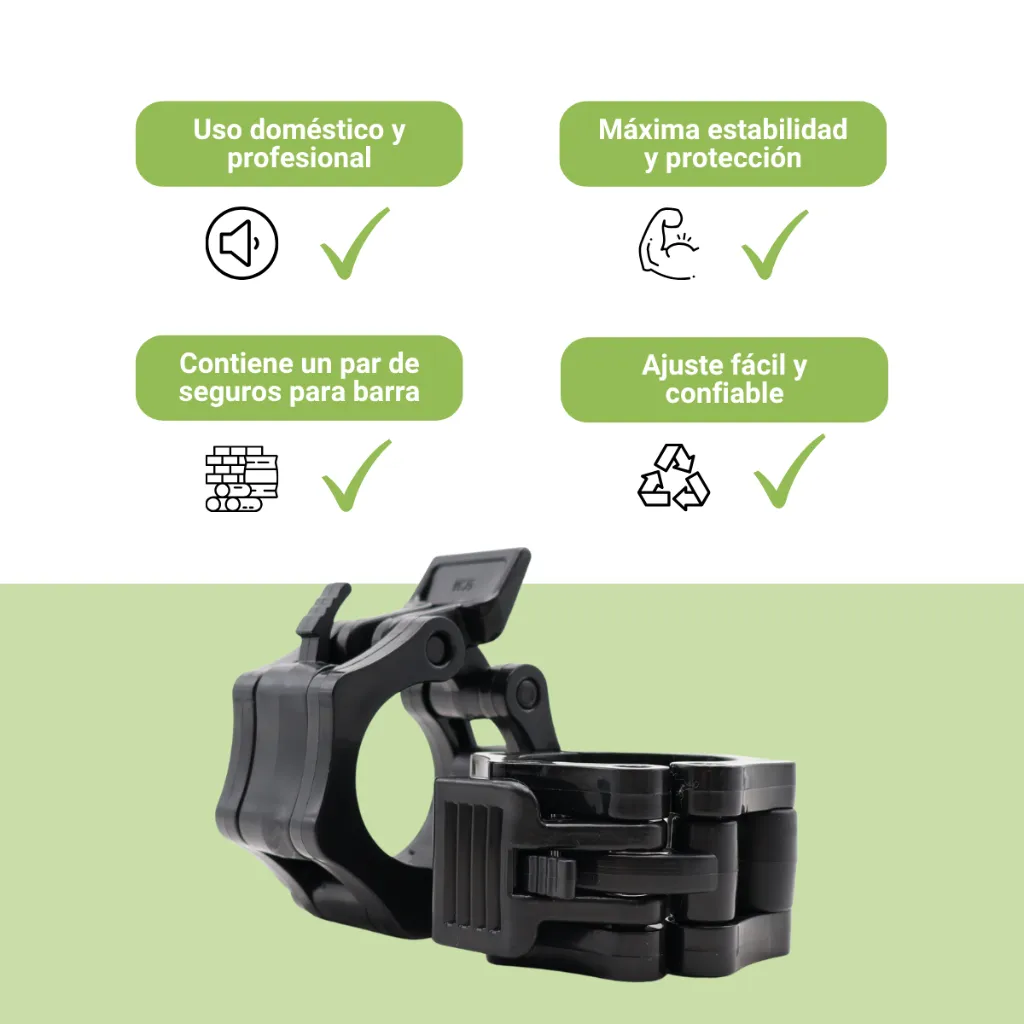 Seguros Easy & Safe IronFit Para Barra Olímpica (4).webp