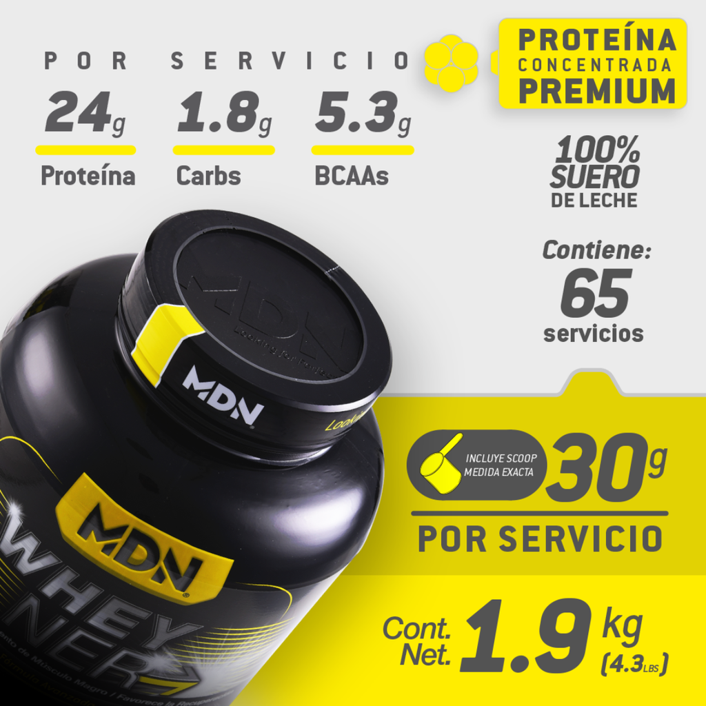Proteína MDN Whey Ner